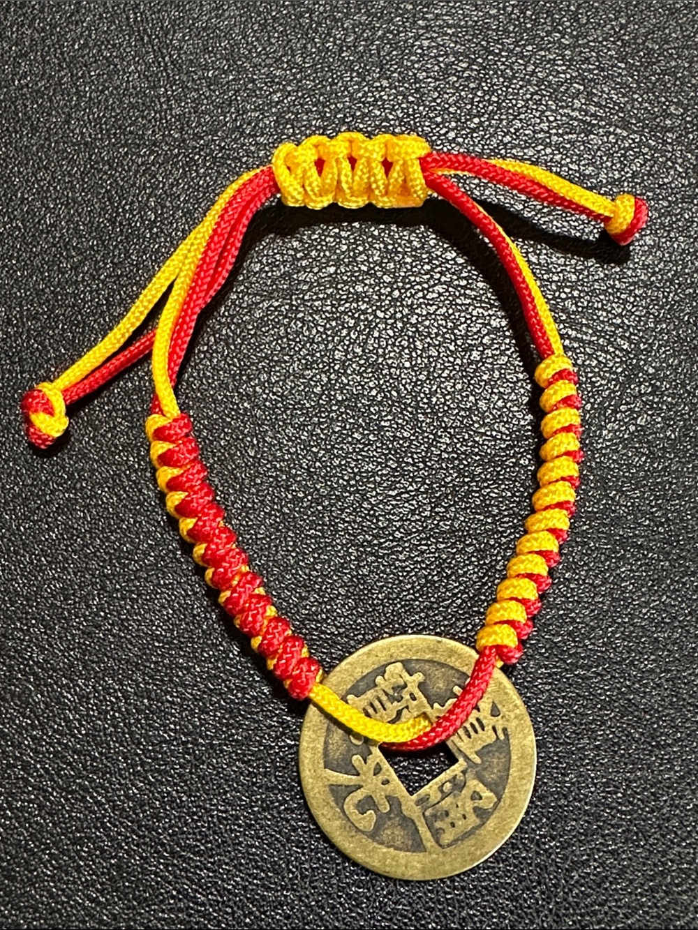Feng Shui Chinese Adjustable Coin Bracelet